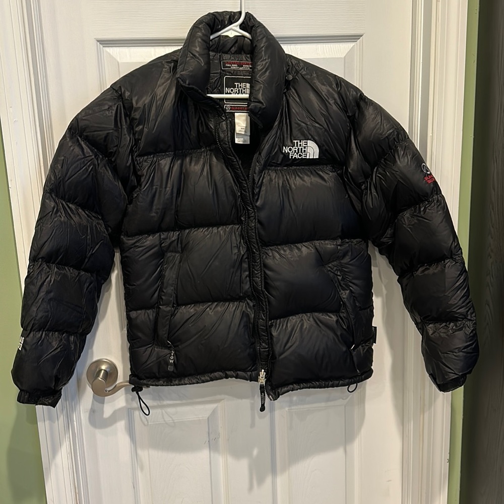 The North Face Black Puffer Jacket Nuptse Summit Series 900 ltd